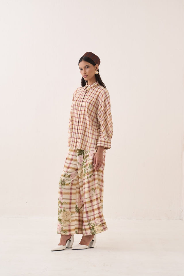 Jaali Rose Culottes - Culottes - Mizyana