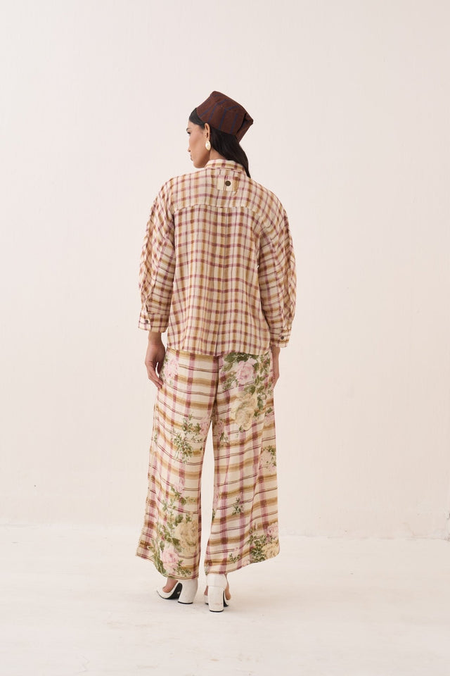 Jaali Rose Culottes - Culottes - Mizyana