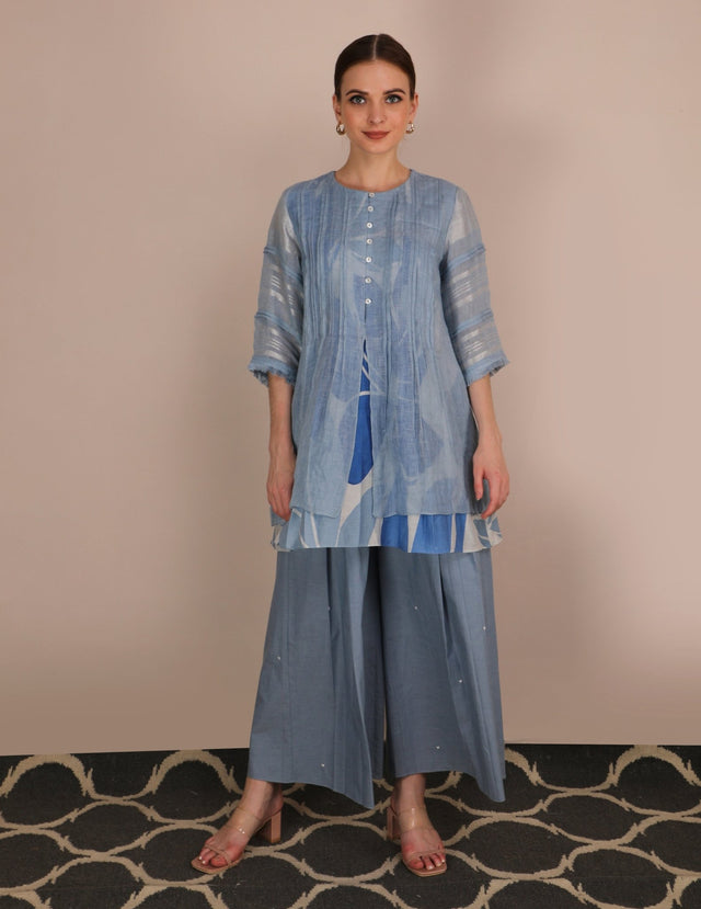 Lotus Double Layer Top - Shirt - Mizyana