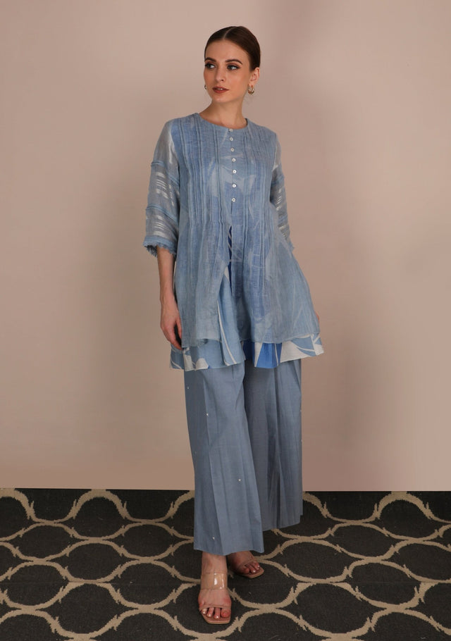 Lotus Double Layer Top - Shirt - Mizyana