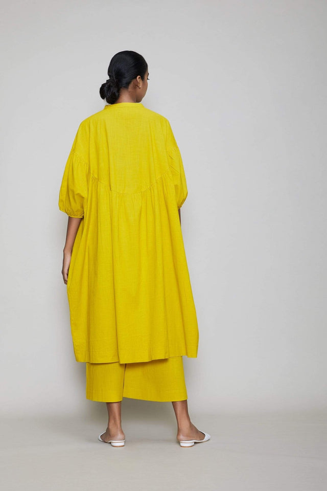 Mati Acra Tunic Set - Yellow - Two-Piece Set - Mizyana