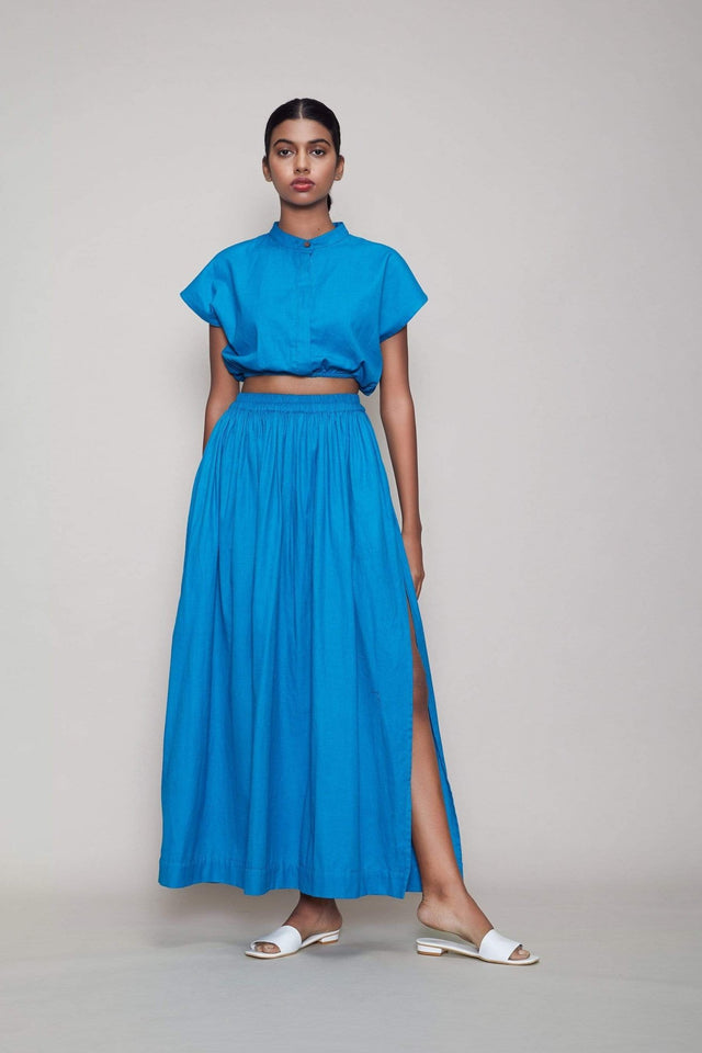 Mati New Sphara Top - Blue (Ready to Ship) - Shirt - Mizyana
