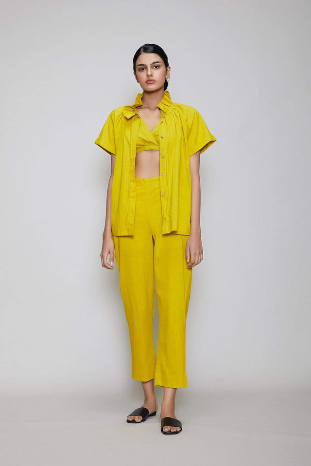Mati Rang SE Pants - Yellow (Ready to Ship) - Trousers - Mizyana