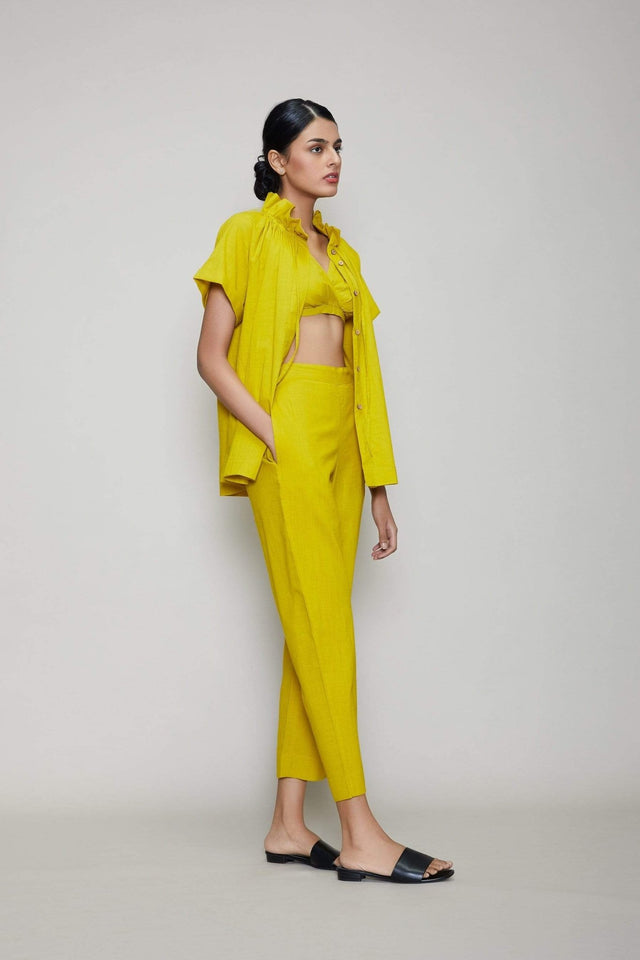 Mati Rang SE Pants - Yellow (Ready to Ship) - Trousers - Mizyana