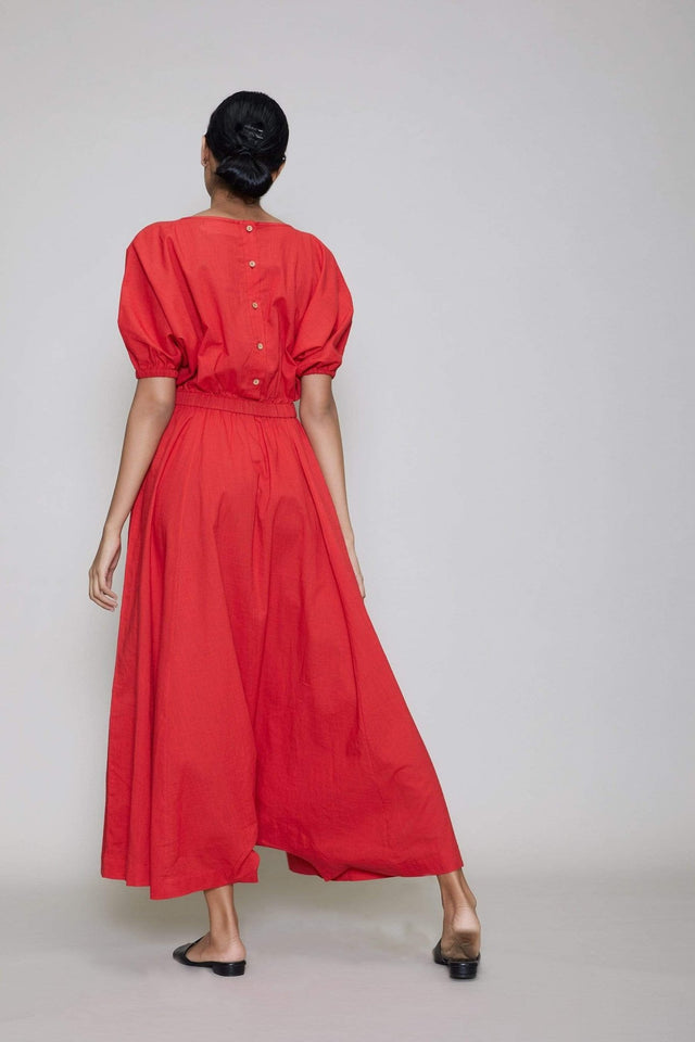 Mati Sphara Jumpsuit - Red - Jumpsuit - Mizyana