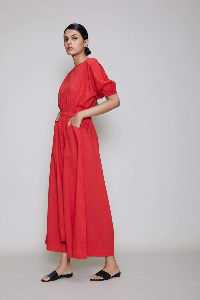 Mati Sphara Jumpsuit - Red - Jumpsuit - Mizyana