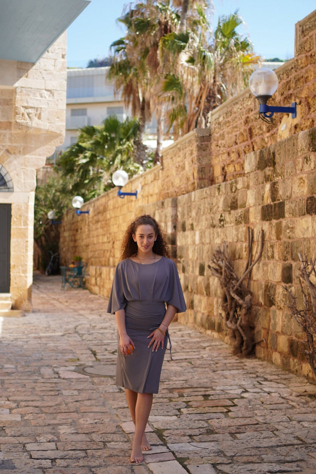 Maya swim set with Ira skirt - Stone grey - Swim Set - Mizyana