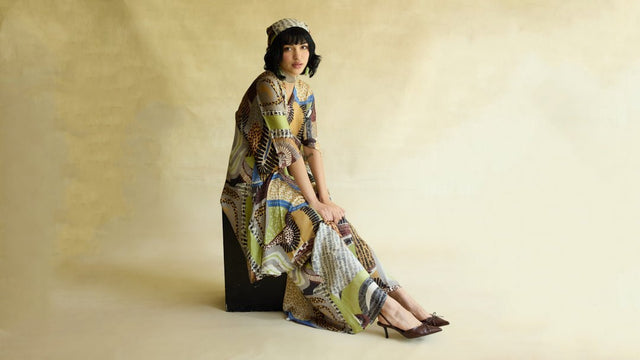 Medina Kaftan Dress & Skirt Set - Two-Piece Set - Mizyana