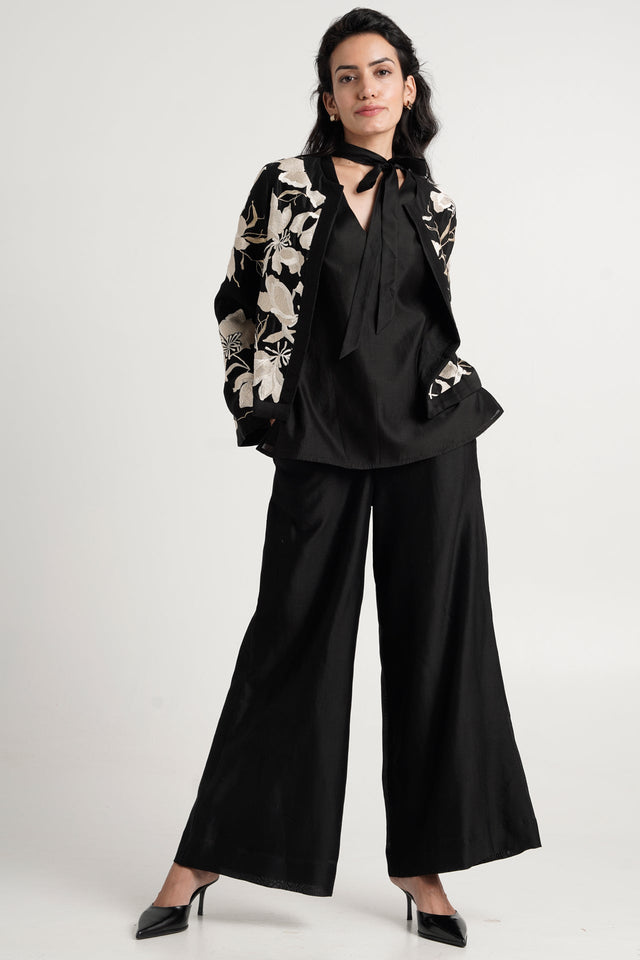 Milan - Dark Skies Shrug Co-ord Set of 3 - Three-Piece Set - Mizyana