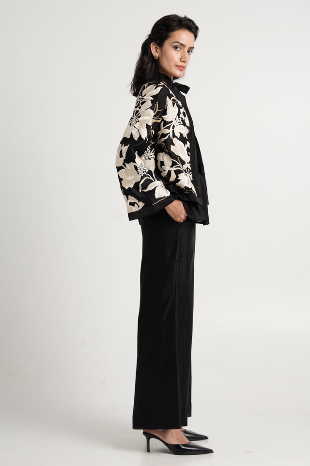 Milan - Dark Skies Shrug Co-ord Set of 3 - Three-Piece Set - Mizyana