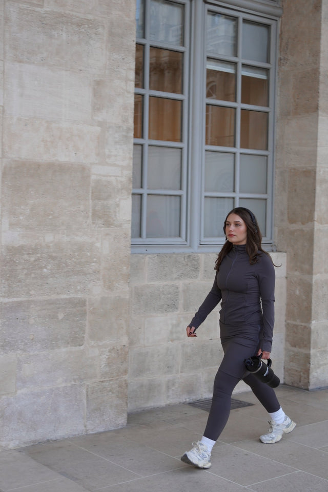 Modest Sport Jacket - Charcoal - Jacket - Mizyana
