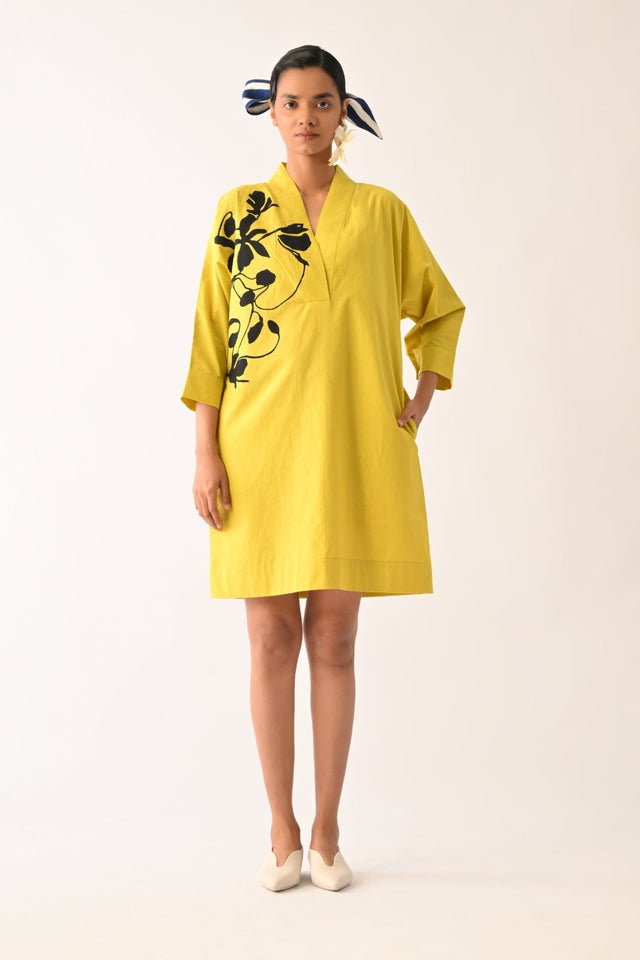 Mono CITRUS Sicily Appliqué Dress - Dress - Mizyana
