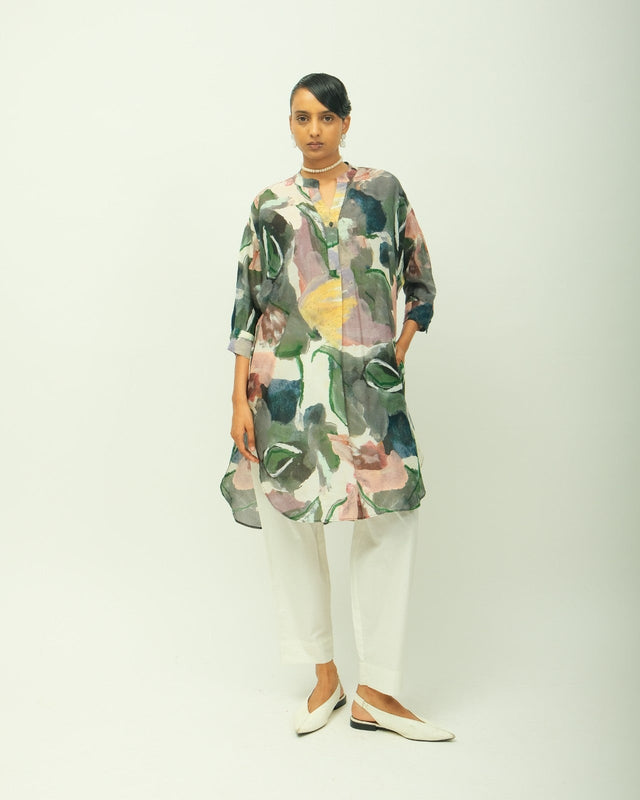 Moon Flower Kurta - Shirt - Mizyana