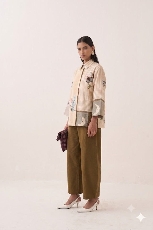 Nakshatra Ivy Shirt - Shirt - Mizyana