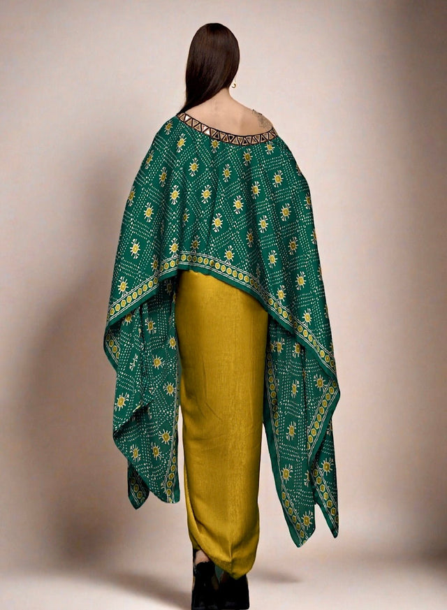 Naqsh drape set (G) - Two-Piece Set - Mizyana