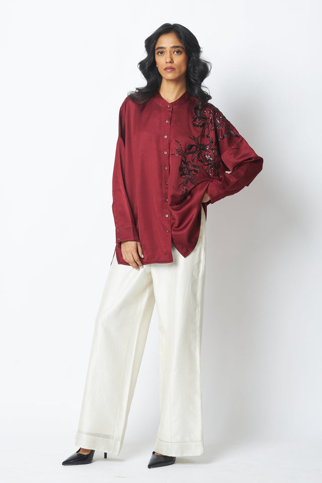 Nathan - The Night Twinkle Shirt & Pants - Two-Piece Set - Mizyana