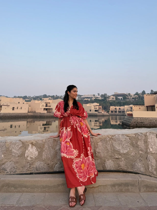 Nirvana Dress in Bubbly Spritz Dress - Dress - Mizyana