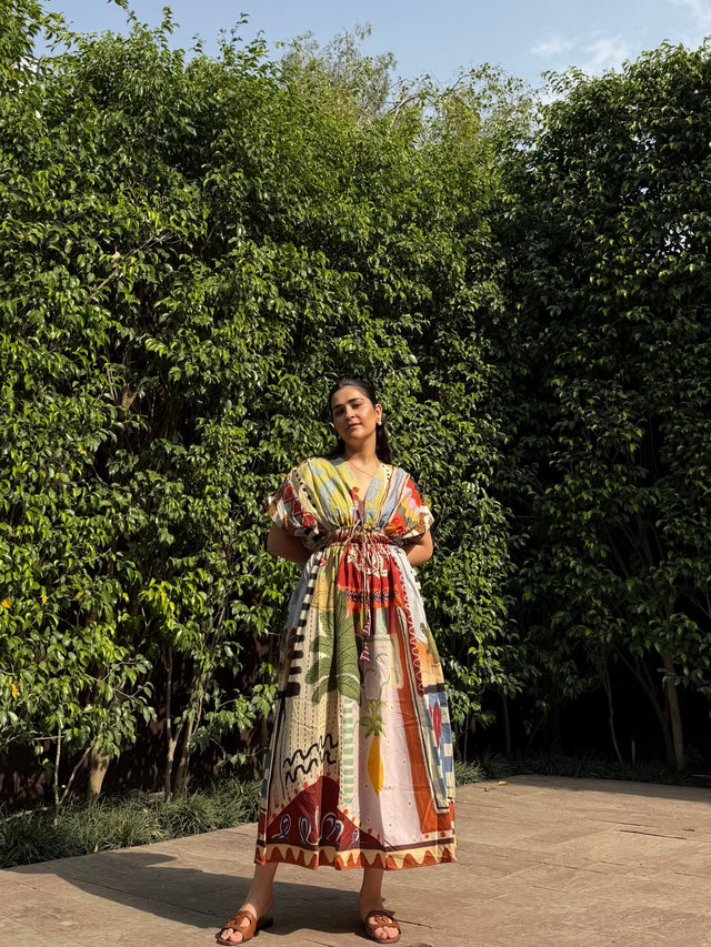 Nirvana Dress in Encanto print - Dress - Mizyana