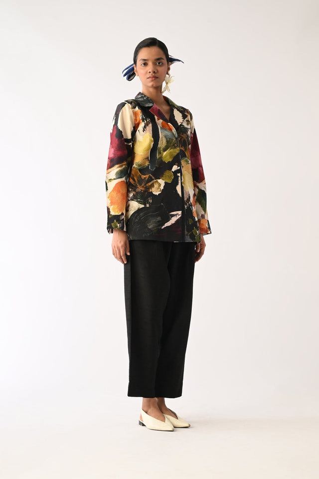 Noir Cuban Shirt - Shirt - Mizyana