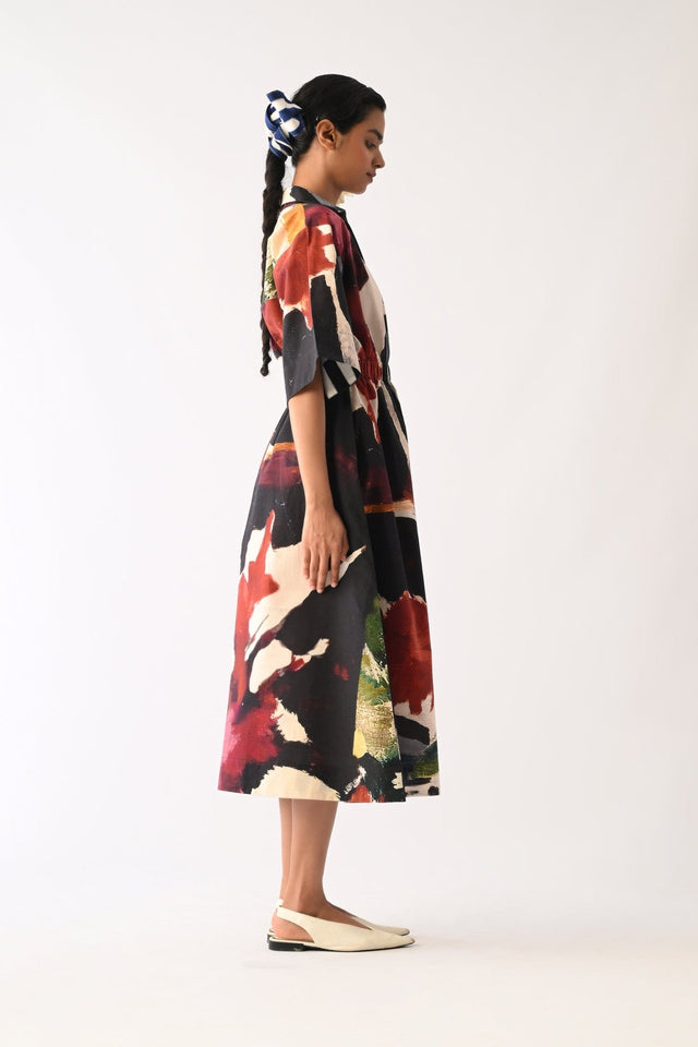 Noir Poem Dress - Dress - Mizyana