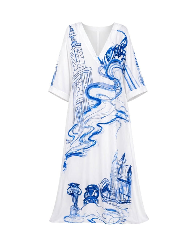 Old Alexandria Dress - Swim Dress - Mizyana