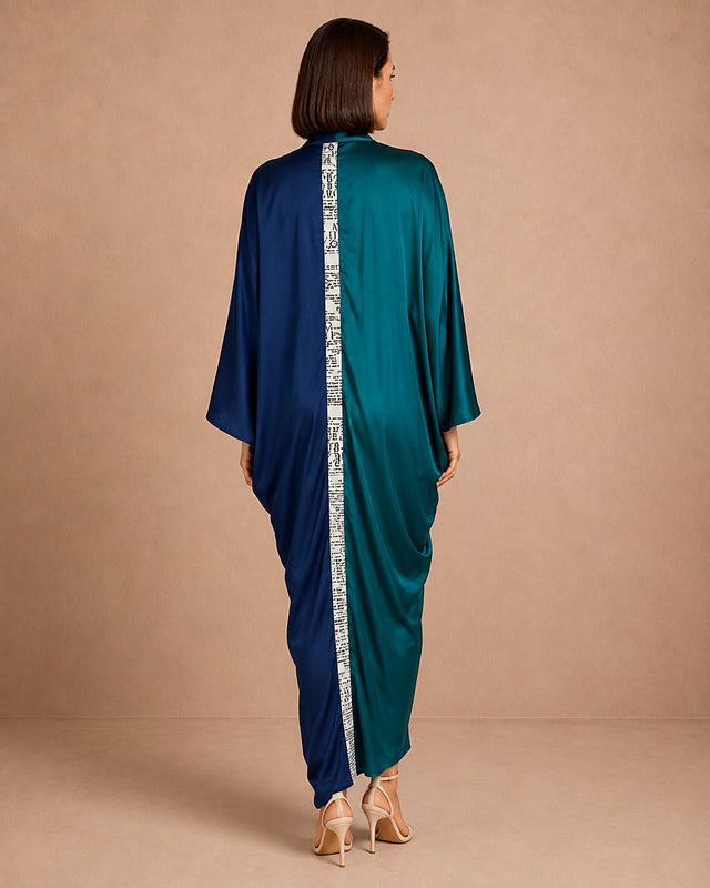 Ombre Double Shade Kaftan - Kaftan - Mizyana