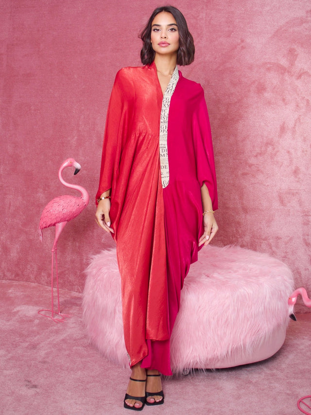 OP Dual tone kaftan - Kaftan - Mizyana