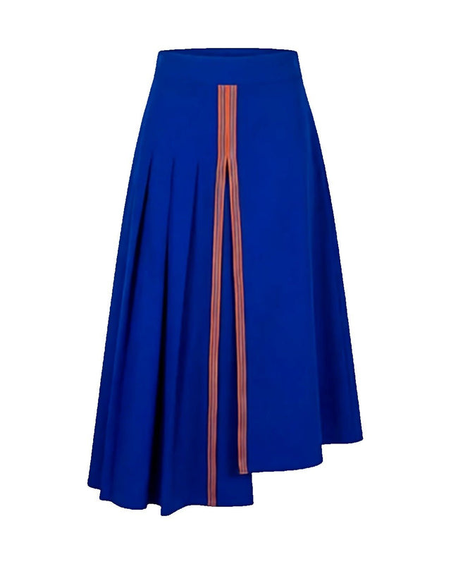 Pleated Cotton Skirt - Skirt - Mizyana