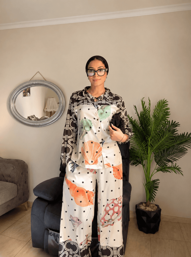 Polka Shells Blouse - Blouse - Mizyana