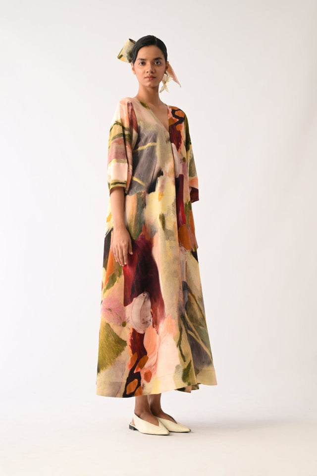 Pollen Mayflower Dress - Dress - Mizyana