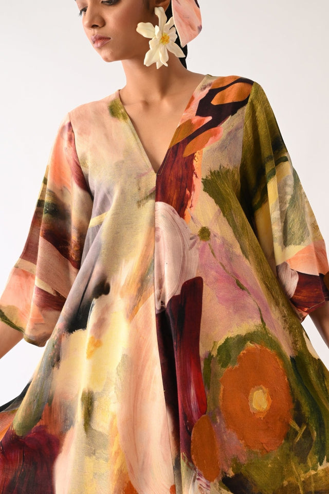 Pollen Mayflower Dress - Dress - Mizyana