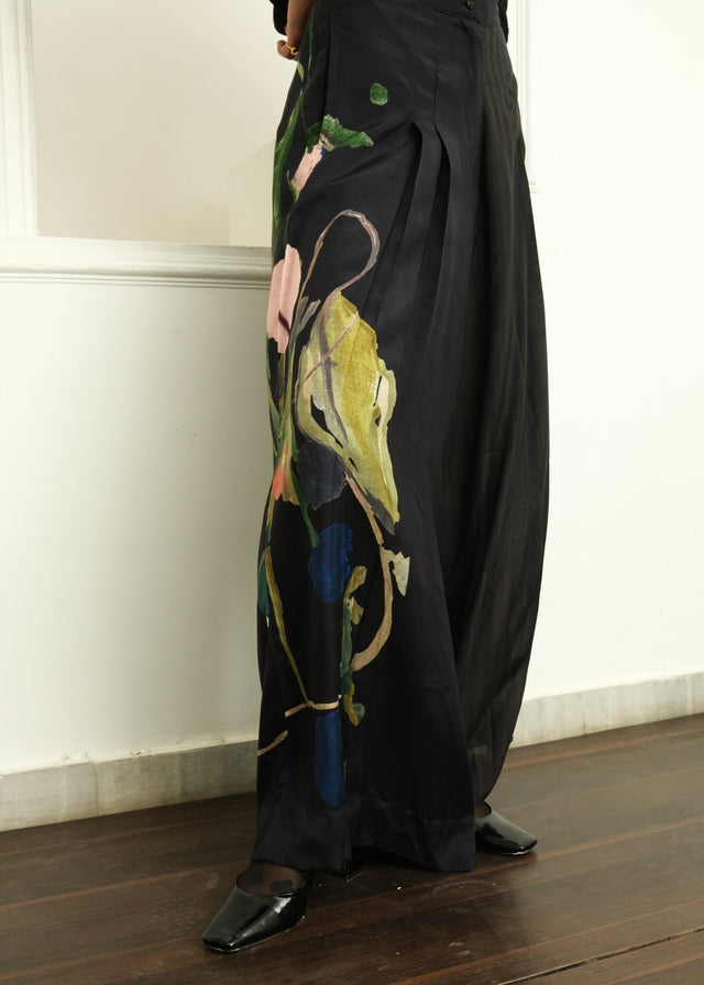 Psyflora Pleated Pants - Trousers - Mizyana