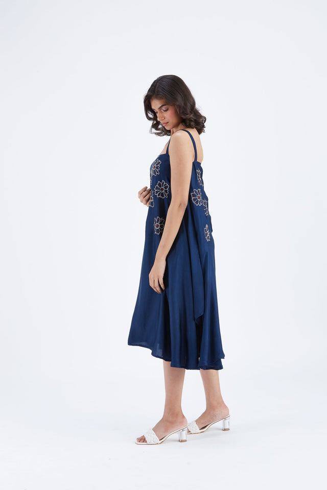 Reya Indigo dress - Dress - Mizyana