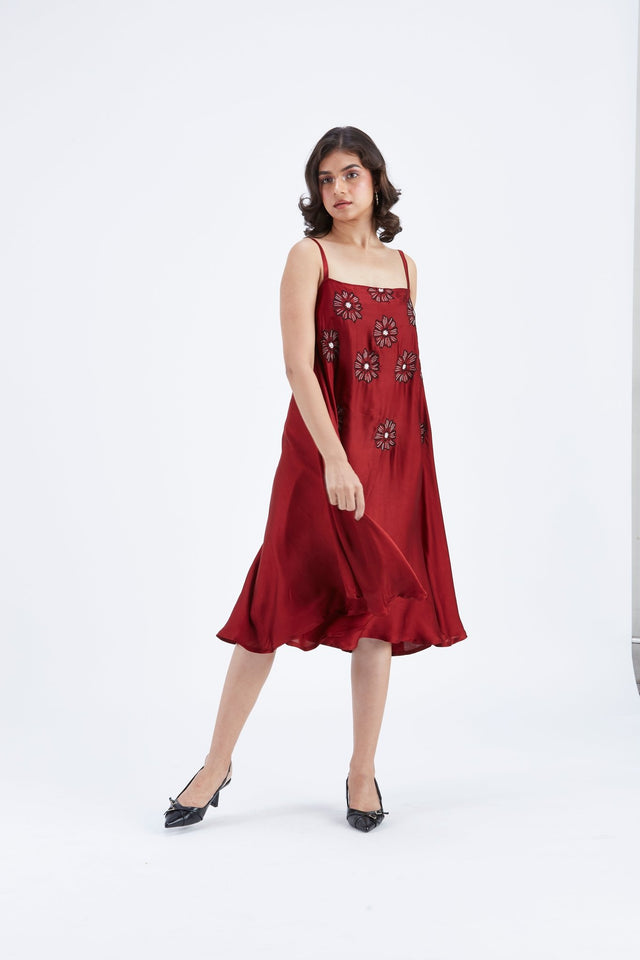 Reya Red dress - Dress - Mizyana