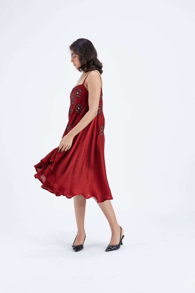 Reya Red dress - Dress - Mizyana