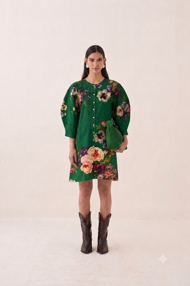 Rosarium Bubble Dress - Dress - Mizyana