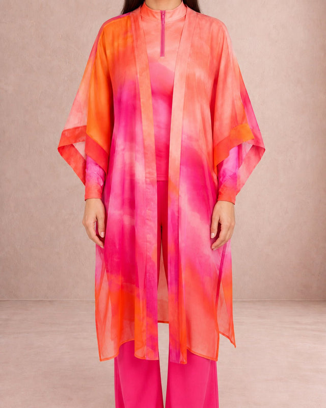 Rose Glow Kimono - Swimwear Kimono - Mizyana