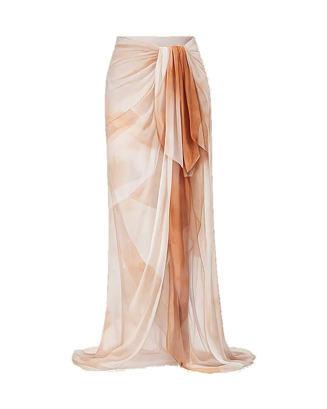 Sandy Bloom Waist Wrap - Swim Cover-Up - Mizyana