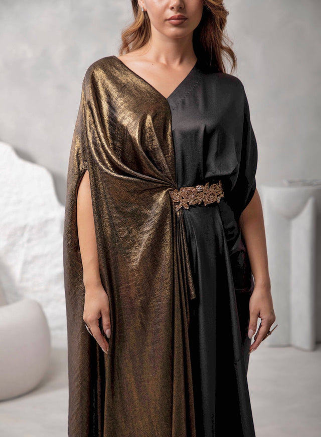 SHIMMER & BLACK - Kaftan - Mizyana
