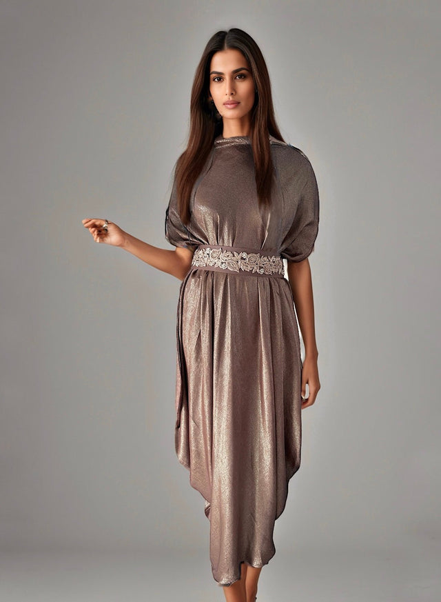 Shimmer brown - Kaftan - Mizyana
