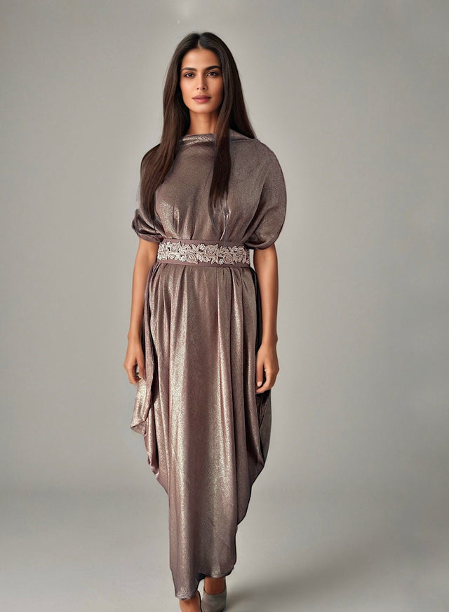 Shimmer brown - Kaftan - Mizyana