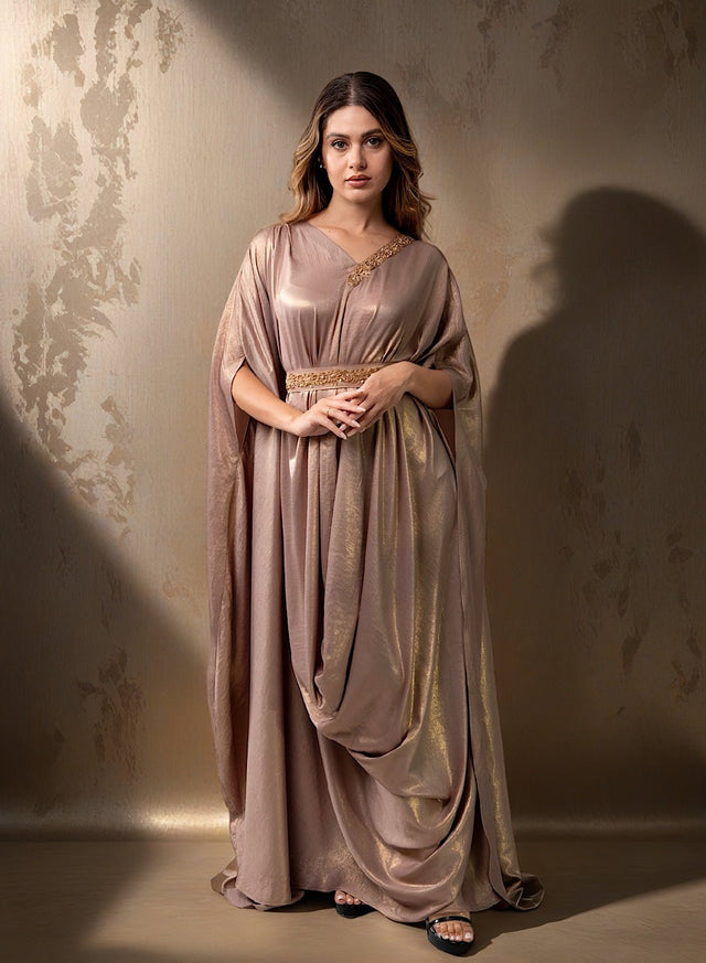 Shimmer Drama Drape - Kaftan - Mizyana