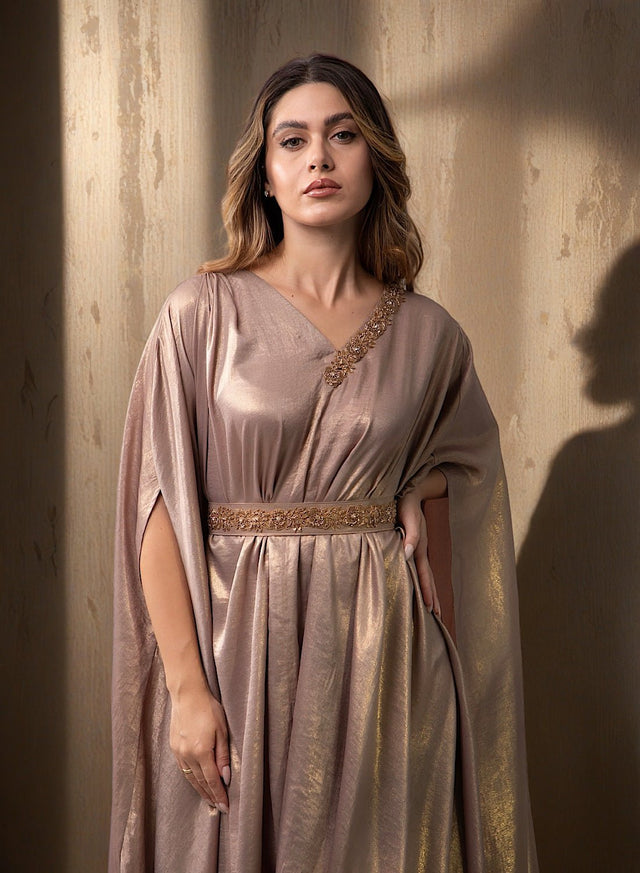 Shimmer Drama Drape - Kaftan - Mizyana