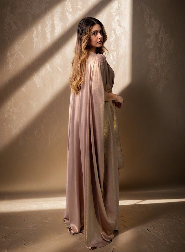Shimmer Drama Drape - Kaftan - Mizyana