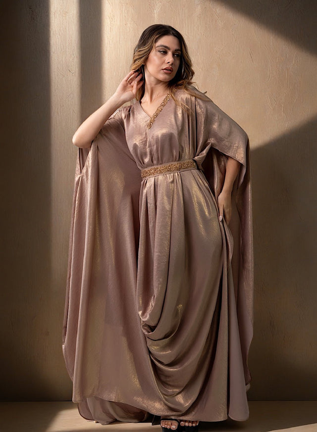 Shimmer Drama Drape - Kaftan - Mizyana
