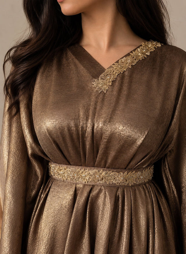 Shimmer dramadrape - Kaftan - Mizyana