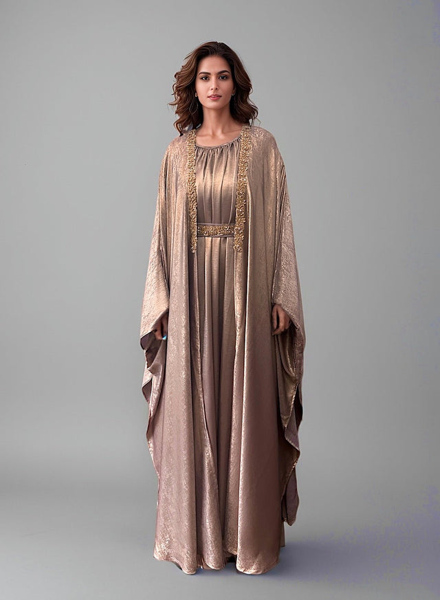 Shimmer mauve set - Two-Piece Set - Mizyana