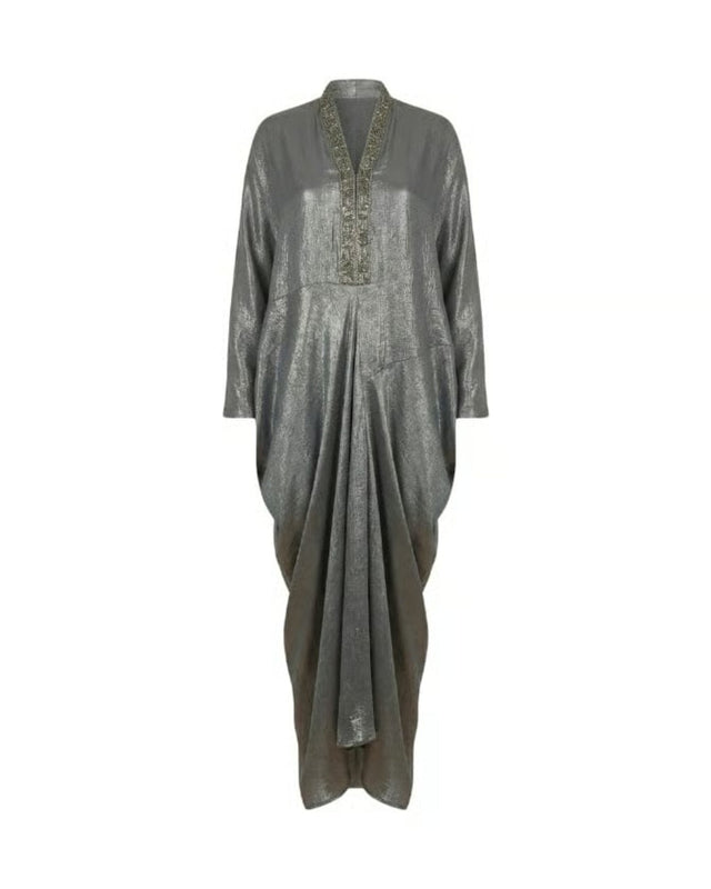 Shimmery Embellished Kaftan - Kaftan - Mizyana