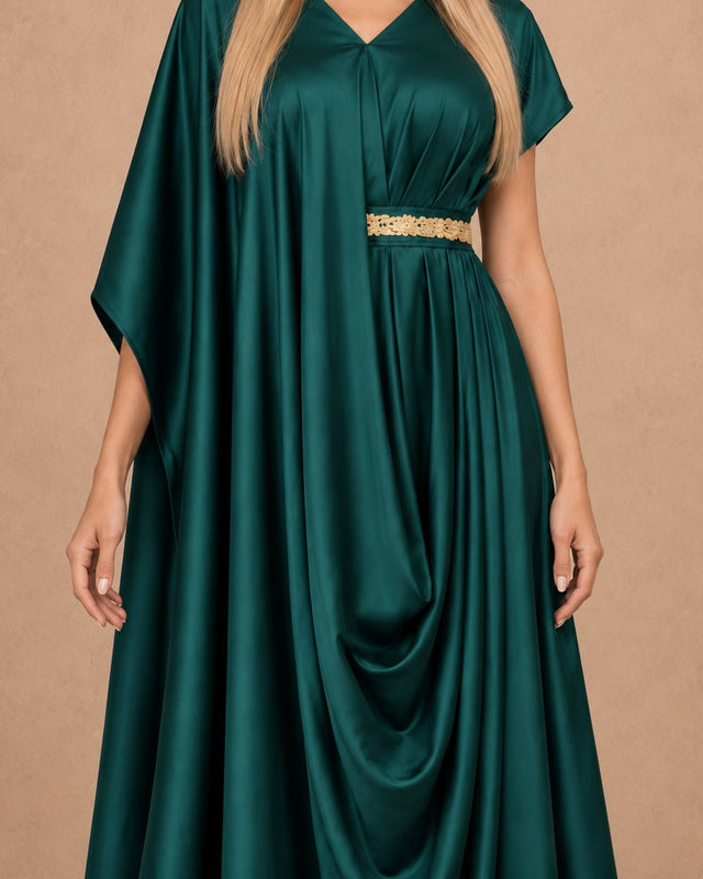 Sidebelt Drape Kaftan - Kaftan - Mizyana