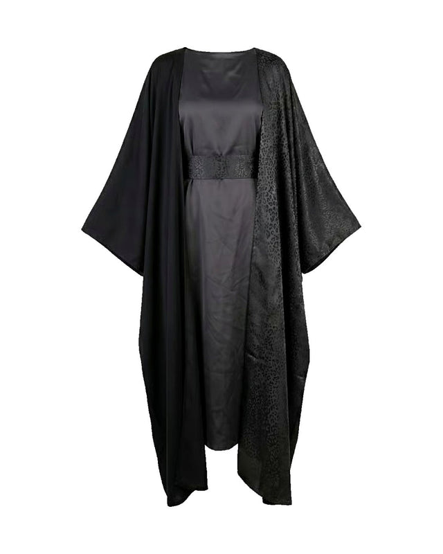 Signature Brocade Abaya Set - Abaya - Mizyana